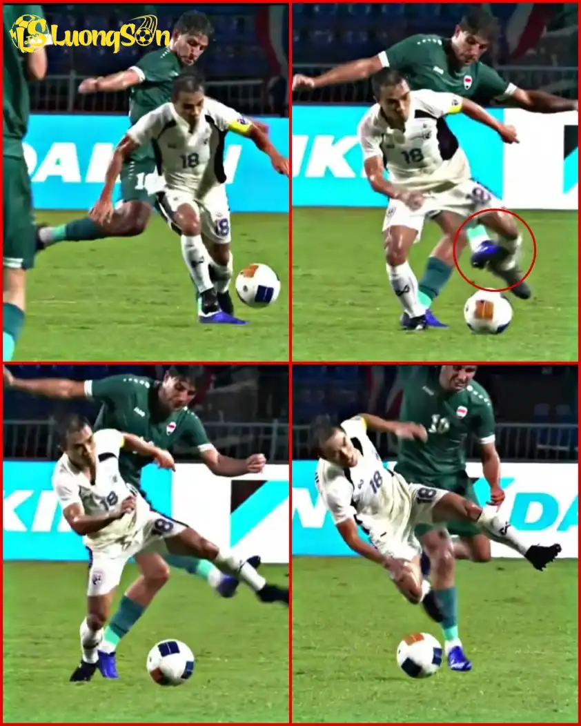Trang Timnas Indonesia Senior bày tỏ cảm xúc mạnh sau pha phạm lỗi thô bạo của cầu thủ Iraq (Ảnh: Timnas Indonesia Senior) Trang Timnas Indonesia Senior bày tỏ cảm xúc mạnh sau pha phạm lỗi thô bạo của cầu thủ Iraq (Ảnh: Timnas Indonesia Senior)