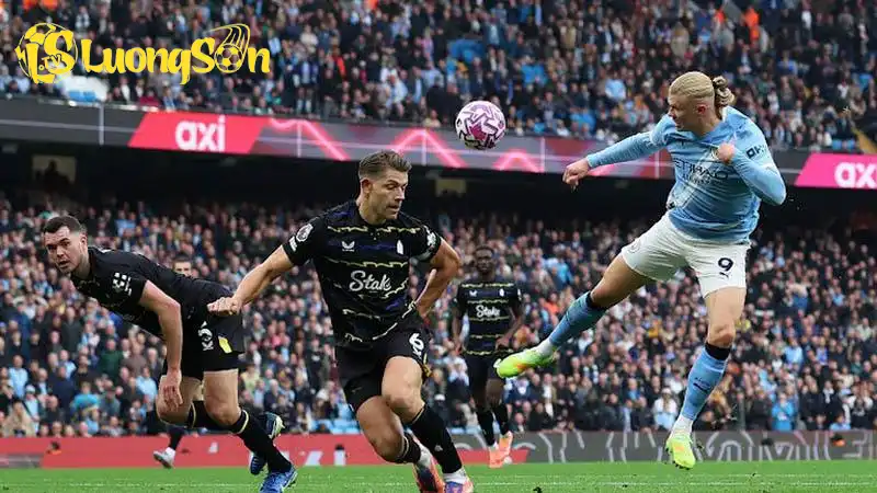 Haaland đã có màn trình diễn hay trước Everton - Ảnh: BBC Haaland đã có màn trình diễn hay trước Everton