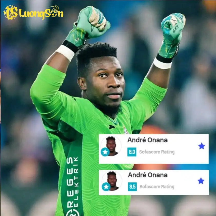 Hai trận gần nhất Onana đều thi đấu xuất sắc và giữ sạch lưới cho Trabzonspor. Hai trận gần nhất Onana đều thi đấu xuất sắc và giữ sạch lưới cho Trabzonspor.